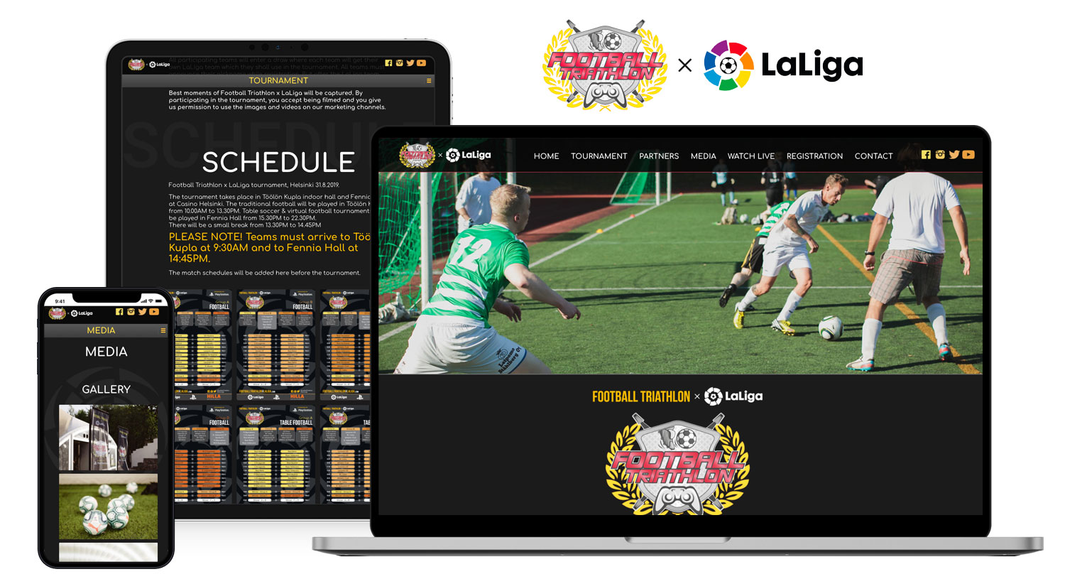Football Triathlon x LaLiga